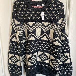 NWT GAP Wool/Alpaca Knit Sweater